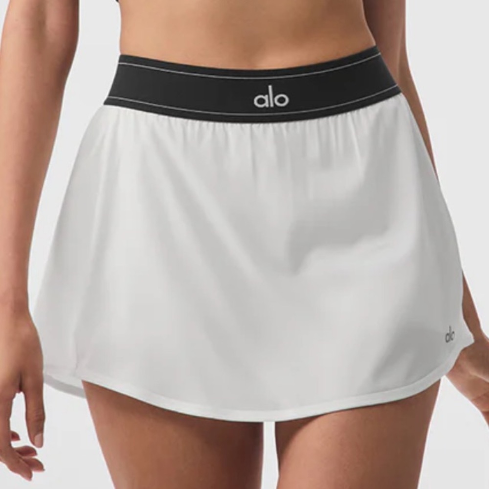 ALO Match Point Tennis Skirt